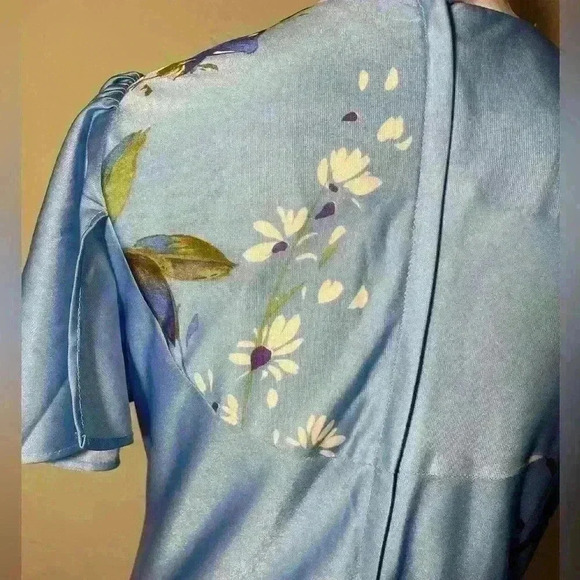 🌺 Long Hawaiian print floral dress - Picture 3 of 4